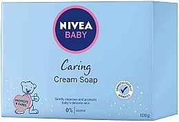 Cremeseife für Babys - NIVEA Baby Caring Cream Soap — Bild N1