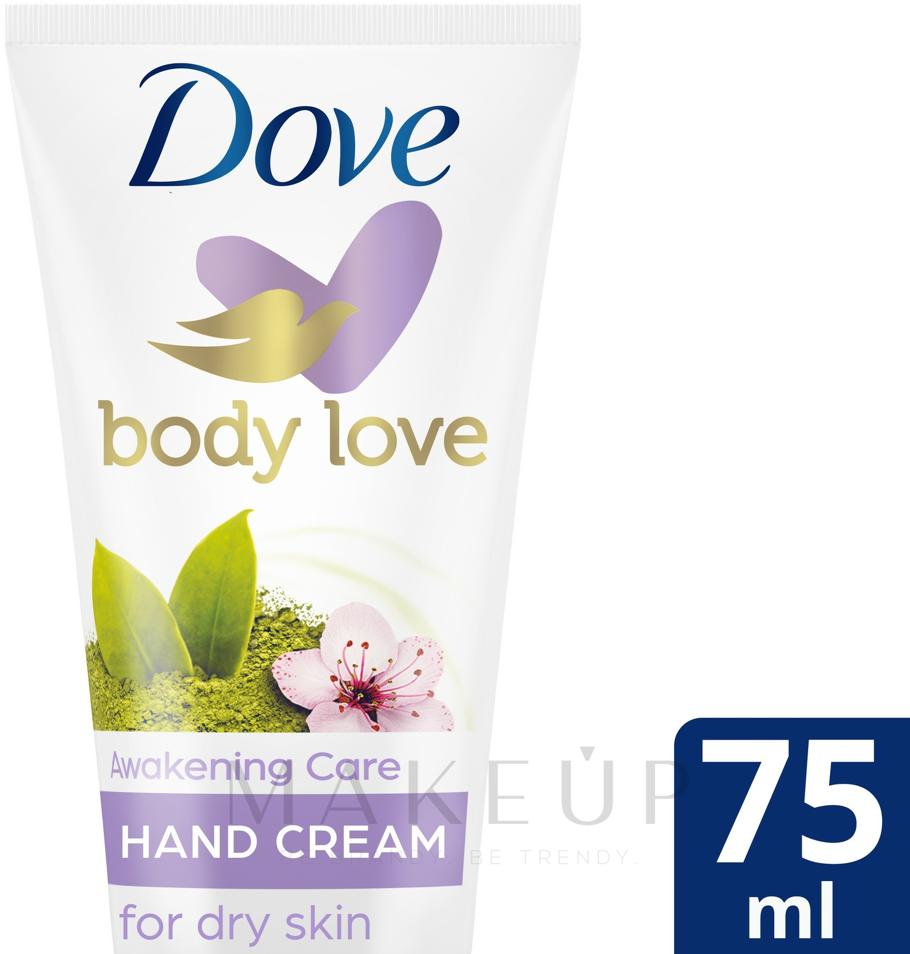 Handcreme mit grünem Streichholztee und Sakura-Blüten - Dove Nourishing Secrets Hand Cream — Bild 75 ml