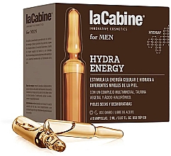 Düfte, Parfümerie und Kosmetik Tonisierende Gesichtsampullen - La Cabine For Men Hydra Energy Ampoules