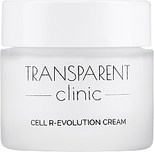 Regenerierende Anti-Aging Gesichtscreme mit pflanzlichen Stammzellen - Transparent Clinic Cell R-Evolution — Bild N1