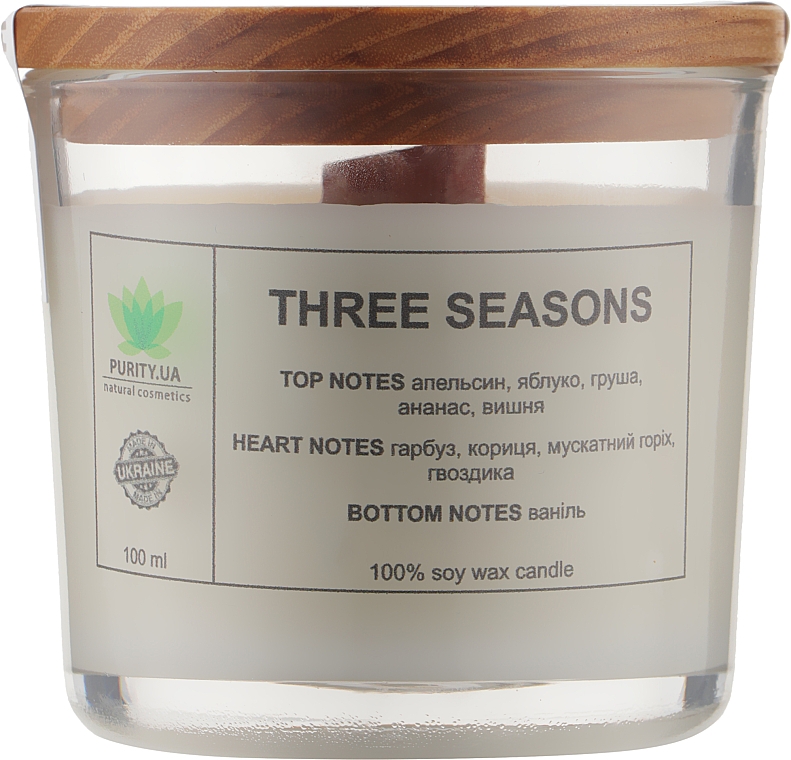 Duftkerze im Glas Three Seasons - Purity Candle — Bild N1