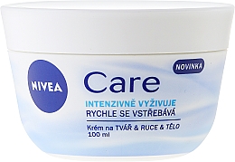 Düfte, Parfümerie und Kosmetik Gesichts- und Körpercreme - NIVEA Care Intensive nourishment Cream