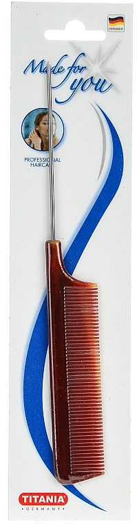 Nadelstielkamm 21,5 cm - Titania Havannah — Bild N2
