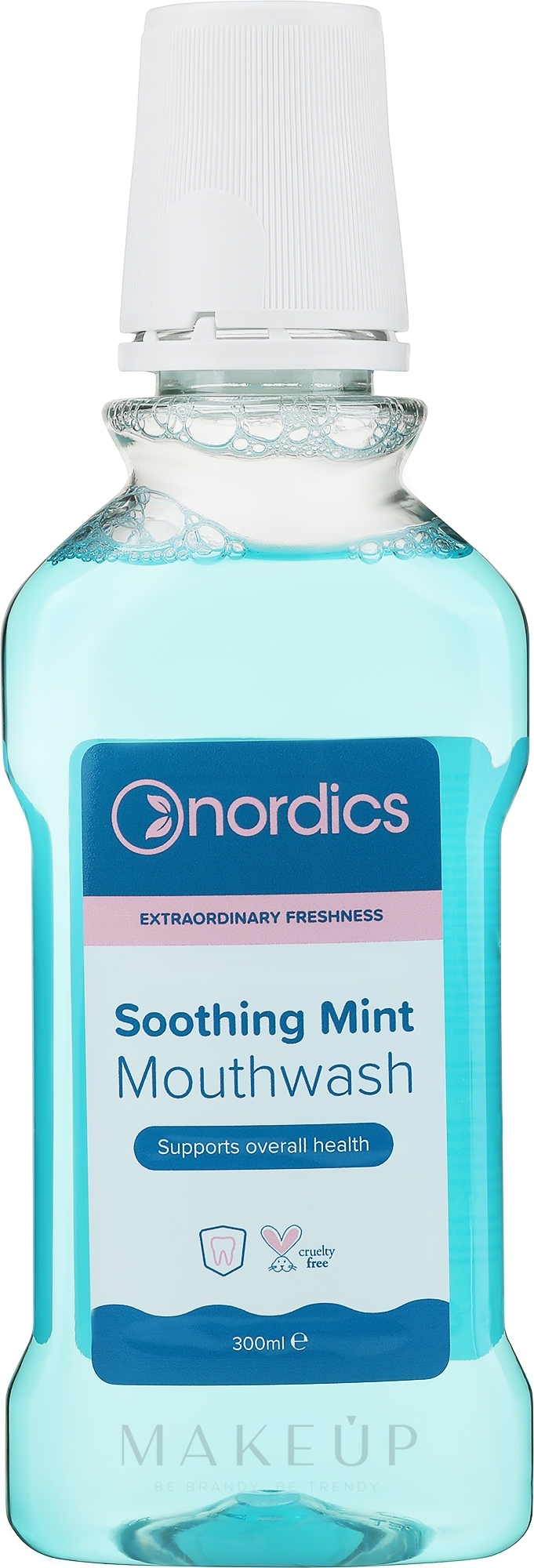 Mundwasser Beruhigende Minze - Nordics Soothing Mint Mouthwash — Bild 300 ml
