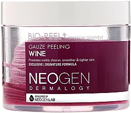 Düfte, Parfümerie und Kosmetik Reinigende Einweg-Gesichtspads mit Rotweinextrakt - Neogen Dermalogy Bio Peel Gauze Peeling Wine Set