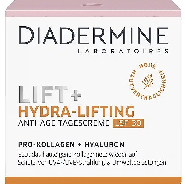 Tagescreme mit Sonnenschutz SPF 30   - Diadermine Lift+ Hydra-Lifting Anti-Age SPF 30 Day Cream  — Bild N1