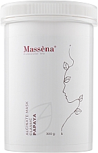 Düfte, Parfümerie und Kosmetik Alginatmaske mit Papaya-Enzymen - Massena Alginate Mask Classic Papaya