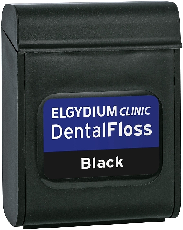 Zahnseide schwarz 50 m - Elgydium Clinic Dental Floss — Bild N1