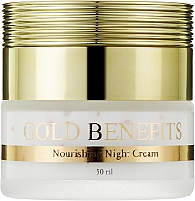 Nährende Nachtcreme - Sea of Spa 24K Gold Gold Benefits Omega & Hyaluronic Acid Nourishing Night Cream — Bild N1