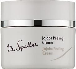 Düfte, Parfümerie und Kosmetik Creme-Peeling mit Jojoba-Granulat für das Gesicht - Dr. Spiller Jojoba Peeling Cream