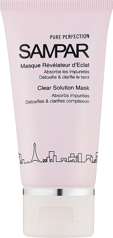 Reinigende Gesichtsmaske mit Mandelöl und Geranie - Sampar Clear Solution Mask — Bild N1