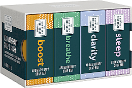 Düfte, Parfümerie und Kosmetik Set - Scottish Fine Soaps Aromatherapy Soap Library (soap/4x100g)