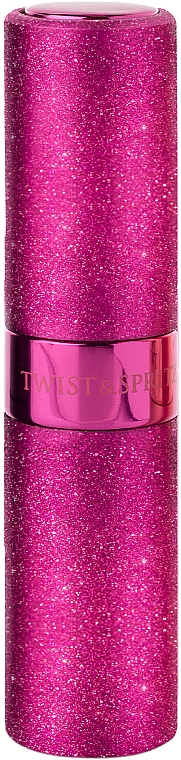 Nachfüllbarer Parfümzerstäuber rosa - Travalo Twist & Spritz Hot Pink Glitter — Bild N1