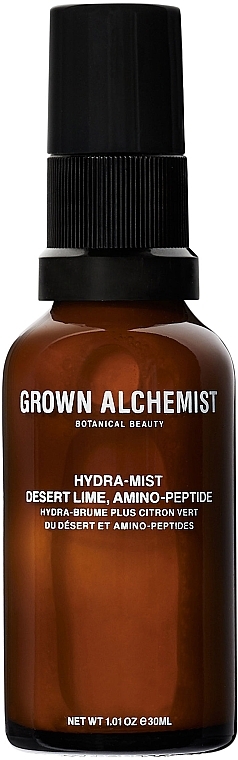 Feuchtigkeitsspendender Gesichtsnebel mit Wüstenlimette und Peptiden - Grown Alchemist Hydra-Mist+ Desert Lime & Amino-Peptide — Bild N1