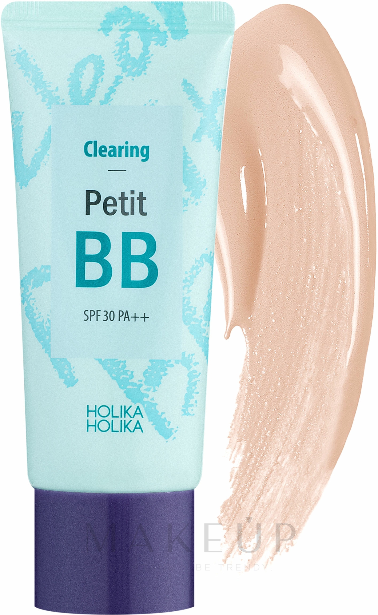 Klärende und porenreinigende BB Gesichtscreme für Problemhaut SPF 30 - Holika Holika Clearing Petit BB Cream — Foto 30 ml