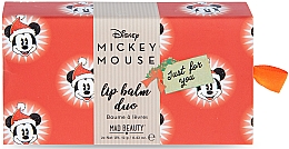 Set - Mad Beauty Mickey Mouse Jingle All The Way Lip Balm Duo (l/balm/2x12g) — Bild N2