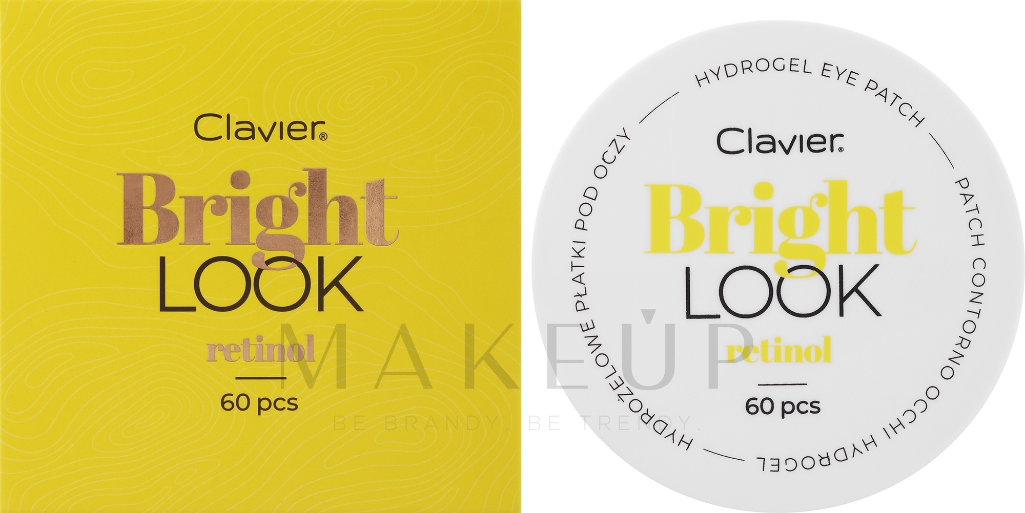 Hydrogel-Augenpatches mit Retinol - Clavier Bright Look Retinol Hydrogel Eye Patch — Bild 60 St.