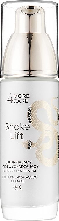 Straffende Augencreme - More4Care Snake Lift Firming Eye Smoothing Cream — Bild N1