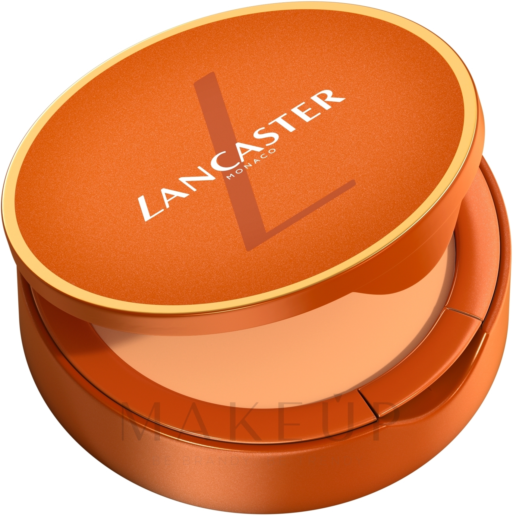 Schützende Gesichtscreme SPF 50 - Lancaster Infinite Bronze Sunlight Compact Cream — Bild 9 g