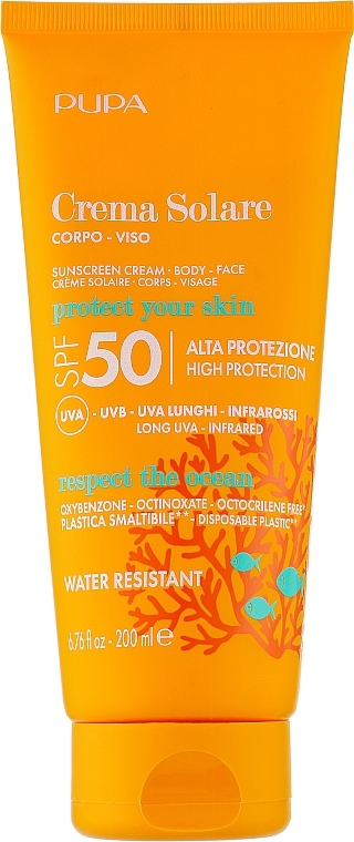 Sonnenschutzcreme SPF 50 - Pupa Sunscreen Cream — Bild N1