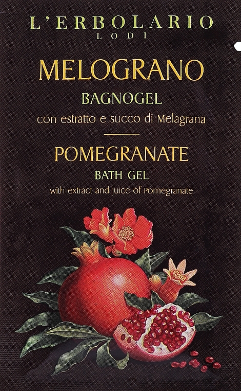 L'Erbolario Pomegranate - Duschgel (Probe) — Bild N1