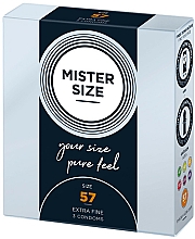 Kondome aus Latex Größe 57 3 St. - Mister Size Extra Fine Condoms — Bild N3