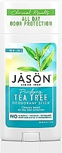 Düfte, Parfümerie und Kosmetik Deostick mit Teebaumöl - Jason Natural Cosmetics Pure Natural Deodorant Stick Tea Tree