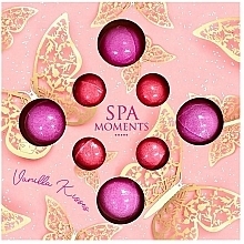 Badebomben-Set - Spa Monents Vanilla Kisses Set (bath/bomb/4x30g + bath/bomb/4x20g) — Bild N1