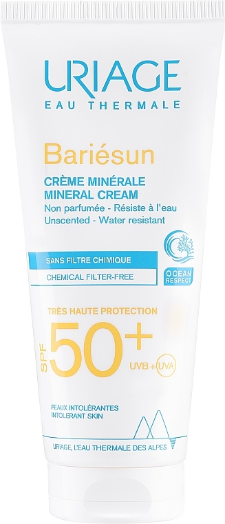 Mineralcreme mit Sonnenschutz SPF50+ - Uriage Suncare product 