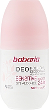 Düfte, Parfümerie und Kosmetik Deo Roll-on - Babaria Deo Roll-On Deodorant Sensitive