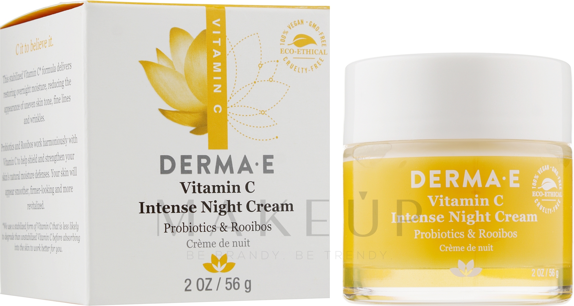 Intensive Nachtcreme mit Vitamin C - Derma E Vitamin C Intense Night Cream — Bild 56 g