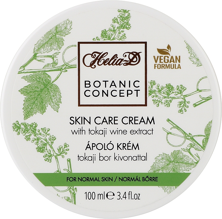 Körpercreme mit Tokaj-Wein-Extrakt - Helia-D Botanic Concept Cream — Bild N1