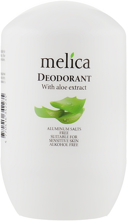 Deo Roll-on mit Aloeextrakt - Melica Organic With Aloe Extract Deodorant — Bild N1