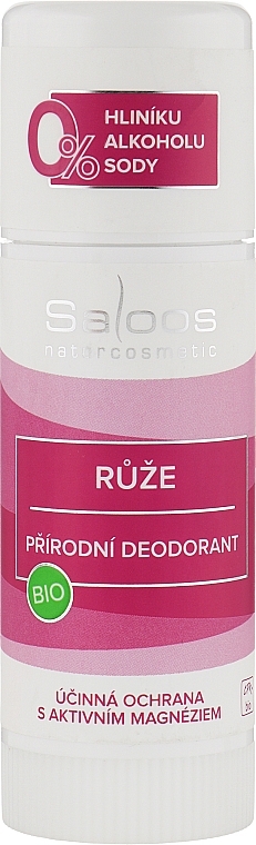 Bio-natürliches Deodorant Rose - Saloos Rose Deodorant — Bild N1