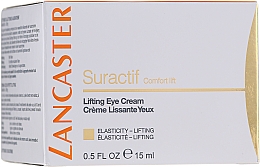 Düfte, Parfümerie und Kosmetik Straffende Anti-Aging Augenkonturcreme - Lancaster Suractif Comfort Lift Lifting Eye Cream