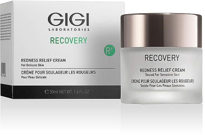 Beruhigende und pflegende Gesichtscreme gegen Rötungen und Reizungen - Gigi Recovery Redness Relief Creme — Foto N2