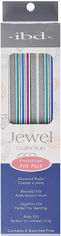 Nagelfeilen-Set - IBD Jewel Collection Professional File Pack — Bild N1