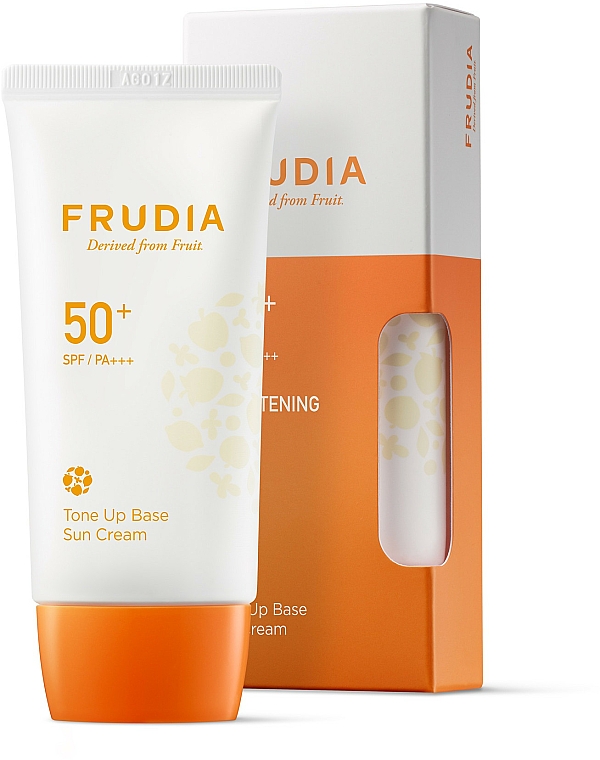 Sonnenschutzcreme-Base für das Gesicht SPF 50+ - Frudia Tone Up Base Sun Cream SPF50 — Bild N1