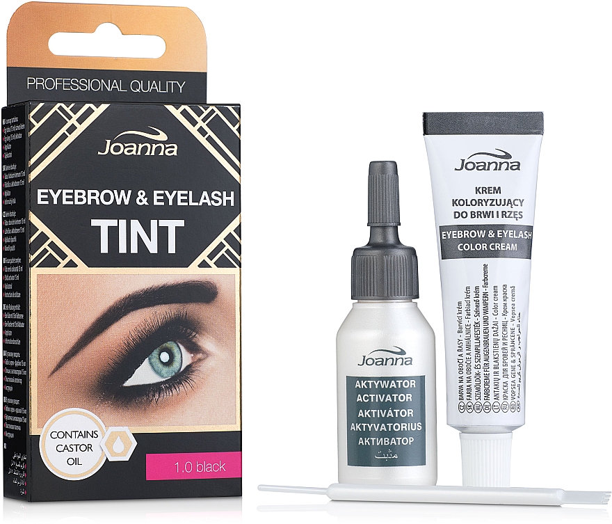 Augenbrauen- und Wimpernfarbe - Joanna Henna Eyebrow & Eyelash Tint — Bild N1