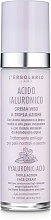 Anti-Aging Gesichtscreme für normale und trockene Haut mit Hyaluronsäure - L'Erbolario Acido Ialuronico Crema Viso a Tripla Azione  — Bild N2
