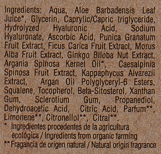 Gesichtsserum mit Hyaluronsäure und Vitamin C - Kueshi Naturals Persimmon Hilauronic + Vit-C Advanced Serum — Bild N4