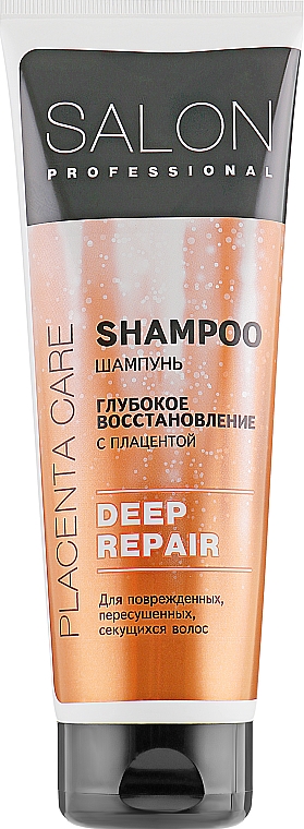 Shampoo für alle Haartypen mit Plazenta - Salon Professional Deep Repair