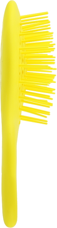Haarbürste gelb - Janeke Superbrush Mini Silicon Line — Bild N2