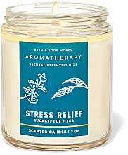 Düfte, Parfümerie und Kosmetik Bath and Body Works Eucalyptus Tea Stress Relief - Anti-Stress Duftkerze Eukalyptus und Tee
