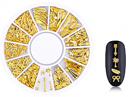 Düfte, Parfümerie und Kosmetik Nageldekoration Gold-6 - Deni Carte