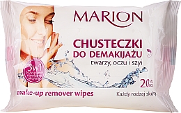 Düfte, Parfümerie und Kosmetik Make-up-Entfernungstücher für Gesicht, Augen und Hals 20 St. - Marion