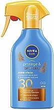 Sonnenschutzspray für das Gesicht - Nivea Sun Protege & Broncea Spf30 — Bild N1