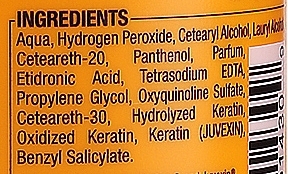 Oxydant 3% - GKhair Cream Developer 10 Volume 3% — Foto N3