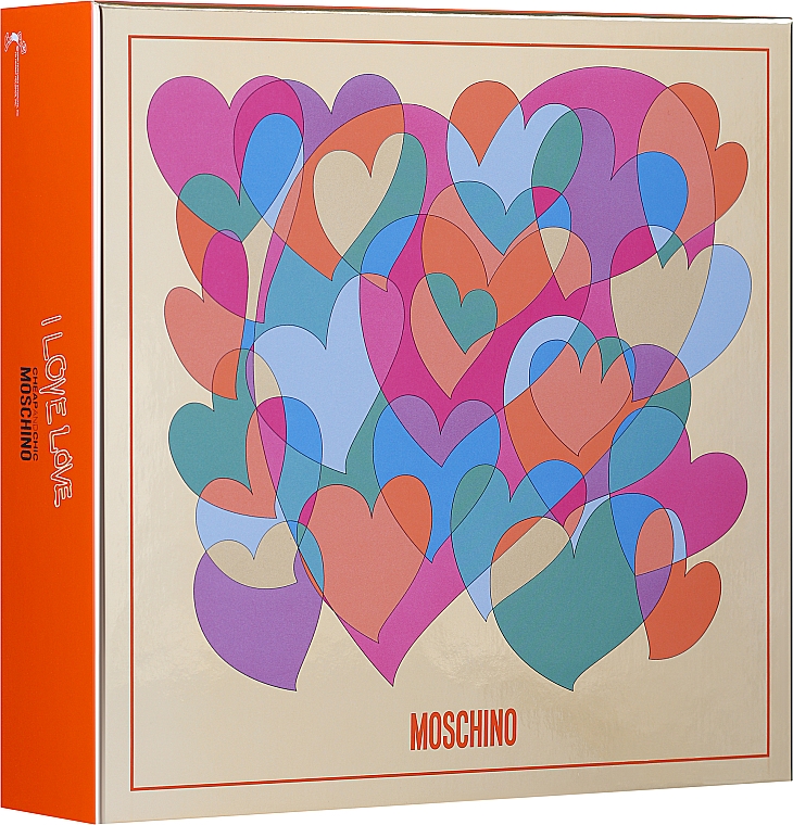 Moschino I Love Love - Duftset (Eau de Parfum/30ml + Körperlotion/ 50ml)