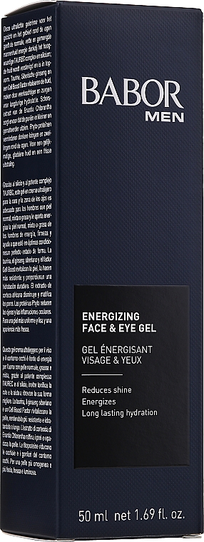 Energetisierendes Gesichts- und Augengel - Babor Men Energizing Face & Eye Gel — Bild N1